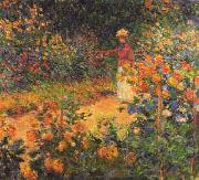 Claude Monet Garden Path at Giverny China oil painting reproduction